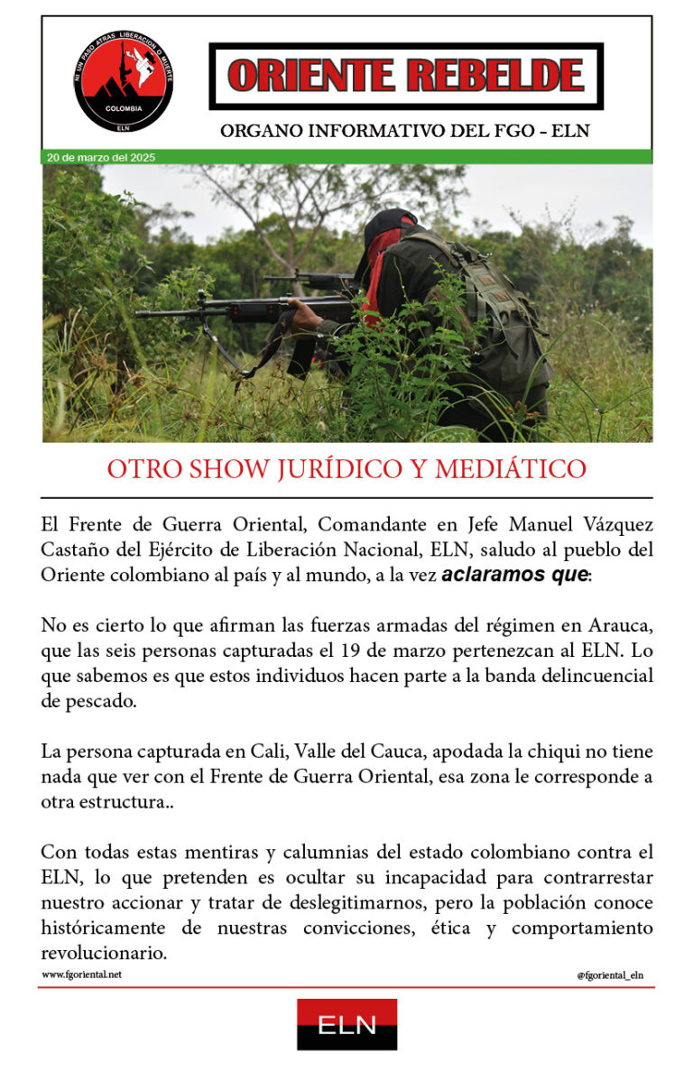 OTRO SHOW JURÍDICO Y MEDIÁTICO