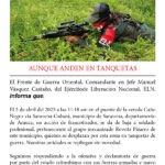 AUNQUE ANDEN EN TANQUETAS