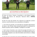 acciones 6 de mayo