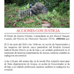 acciones con justicia