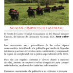 no sean complices de las exfarc