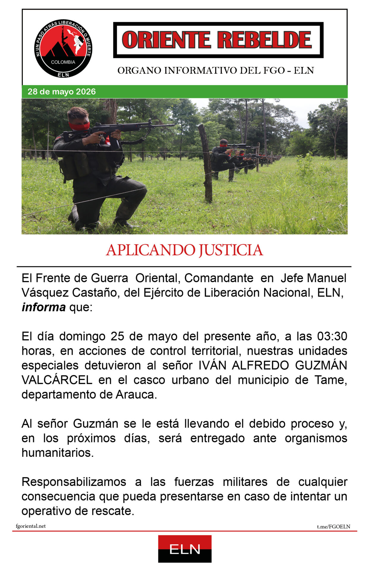 NOTA PARA TAFUR
