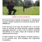 NOTA PARA TAFUR